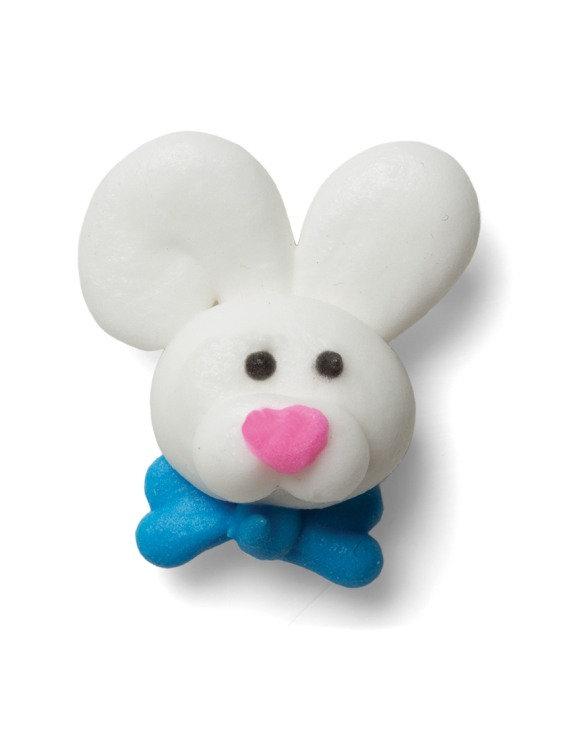 Bunny Face Royal Icing Charm