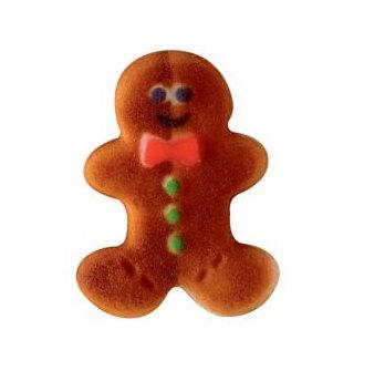Gingerbread Edible Sugar Dec ons- Adorable on cupcakes and gingerbread houses